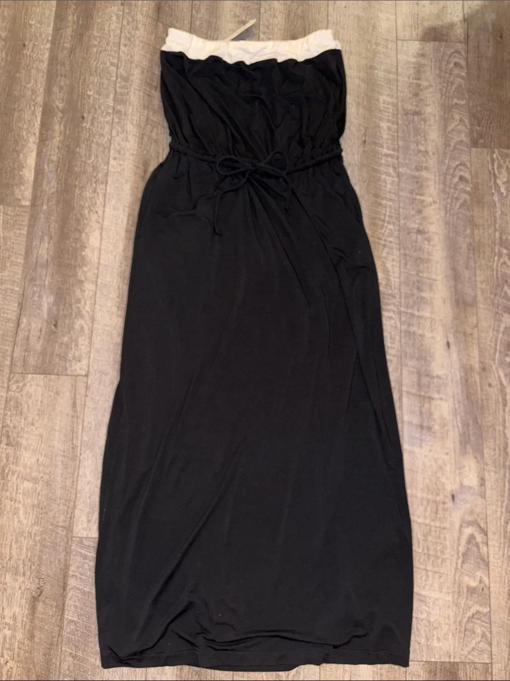 J Crew Strapless AIME Colorblock Maxi Dress NWT